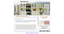 Desktop Screenshot of dunnettsinc.com